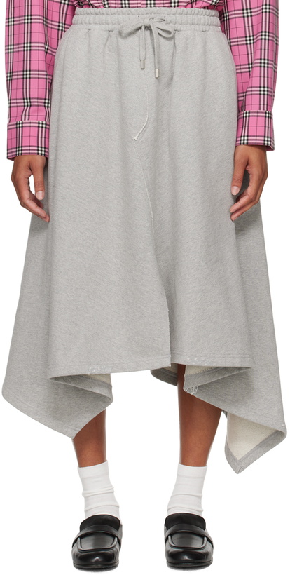 Photo: ADER error Gray Asymmetric Midi Skirt