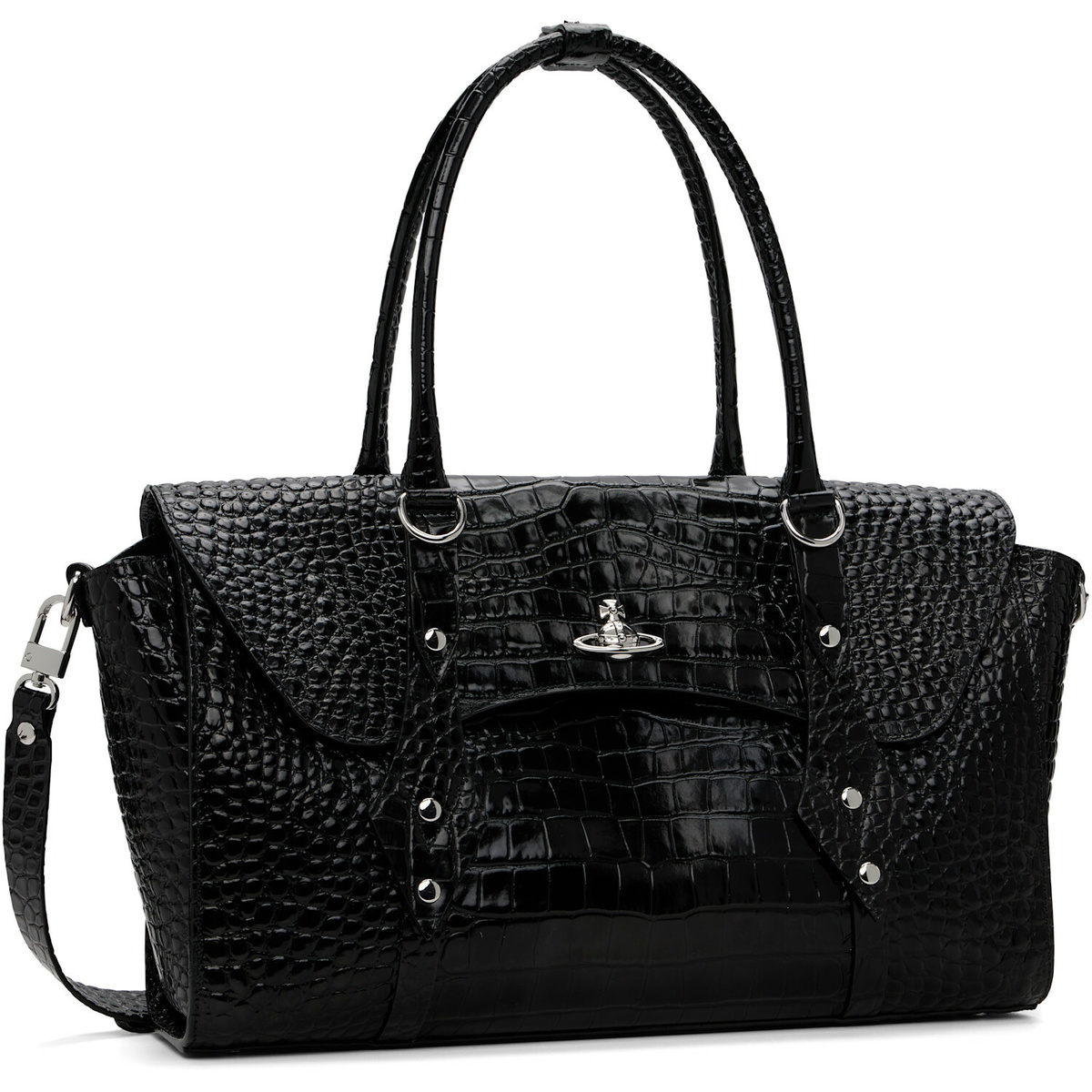 Vivienne Westwood Black Bettina Medium Hand Bag