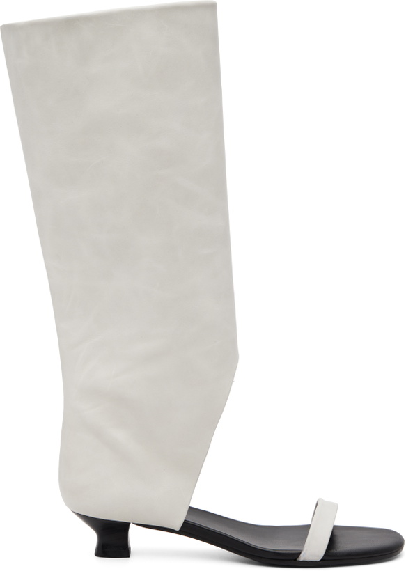 Photo: Paloma Wool Off-White Manuela Heeled Sandals