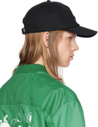 Moncler Genius Moncler x FRGMT Black Gabardine Baseball Cap