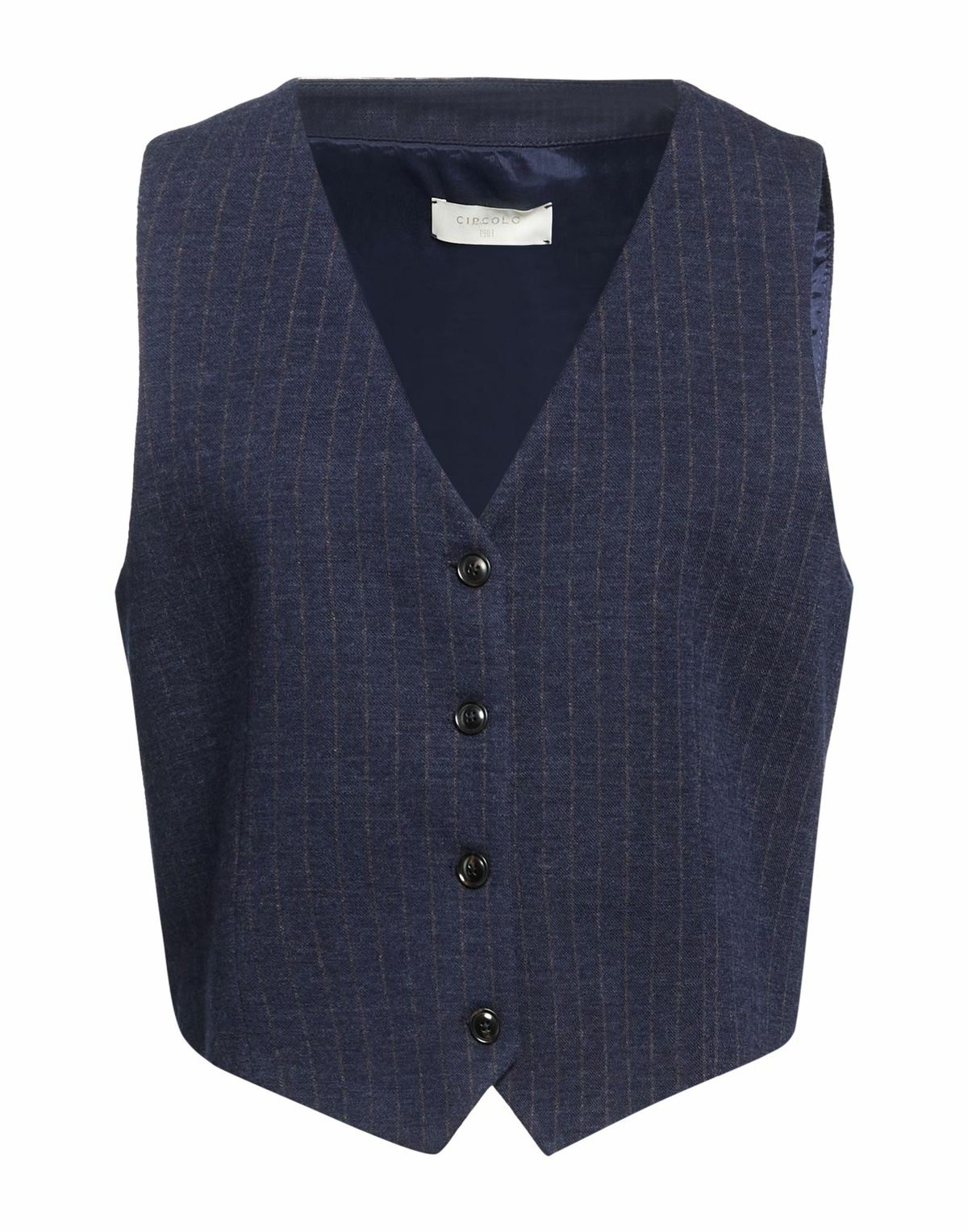 Circolo 1901 Womens Tailored Vest in Blue