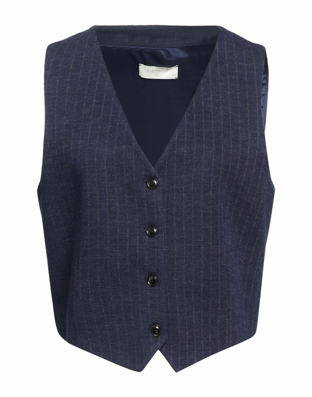 Photo: Circolo 1901 Womens Tailored Vest in Blue
