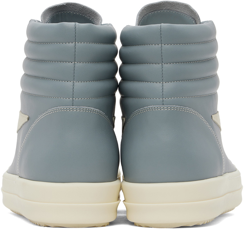 Rick Owens Blue Porterville High Vintage Sneaks Sneakers