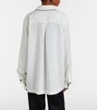 Toteme Oversized silk shirt