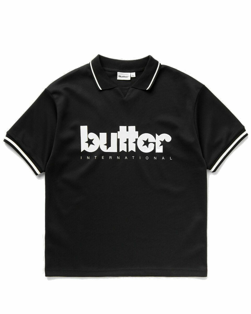 Photo: Butter Goods Star Jersey Black - Mens - Shortsleeves