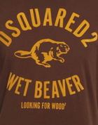 Dsquared2 Mens T-shirt in Brown