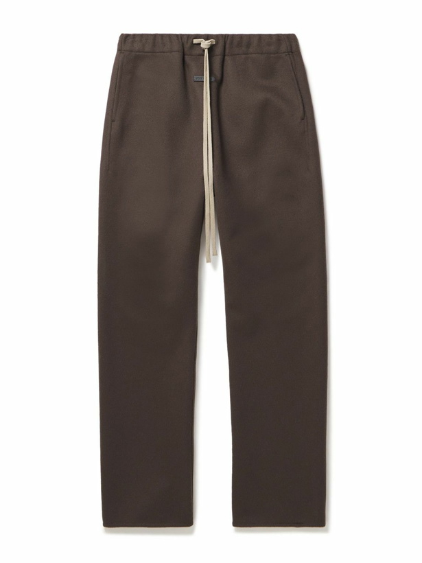 Photo: Fear of God - Eternal Tapered Wool and Cashmere-Blend Sweatpants - Brown