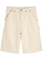 Honor The Gift Gears Woven Cotton Shorts Cream