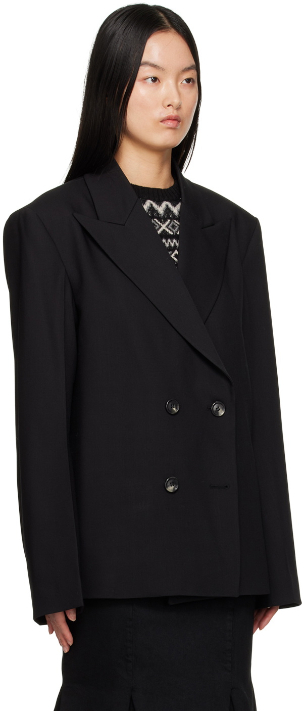 Teurn Studios SSENSE Exclusive Black Blazer