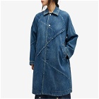 Undercover Women's Longline Denim Jacket in Blue