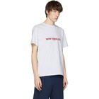 A.P.C. Grey New York T-Shirt