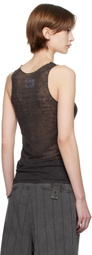 Gabriela Coll Garments Gray No.73 Tank Top