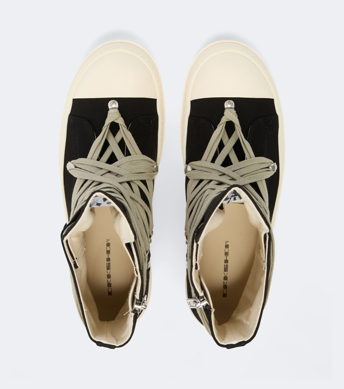 Rick Owens DRKSHDW Megalace high-top sneakers