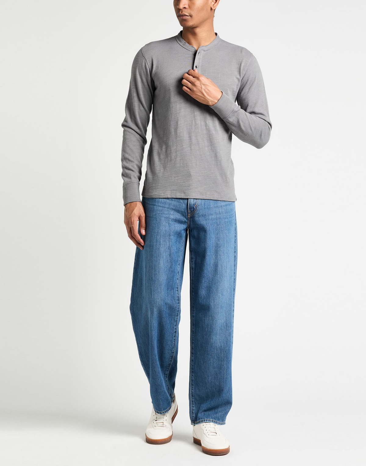 Rag & Bone Mens T-shirt in Grey