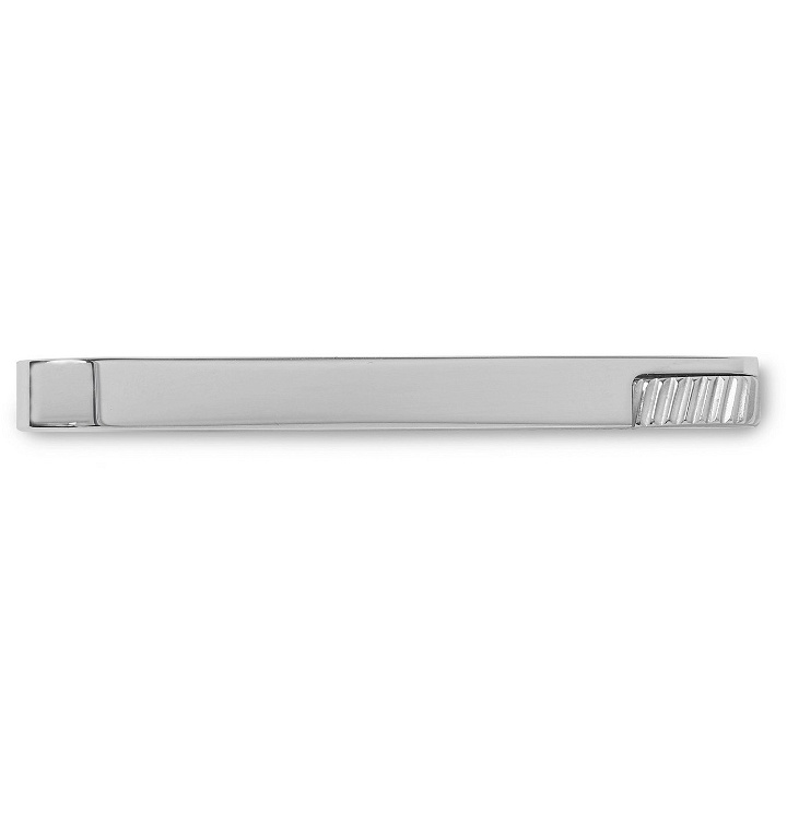 Photo: DUNHILL - Rhodium-Plated Tie Pin - Silver