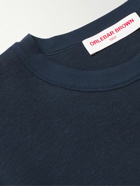 Orlebar Brown - Nicolas Cotton and Linen-Blend T-Shirt - Black
