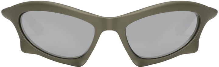 Photo: Balenciaga Silver Bat Sunglasses