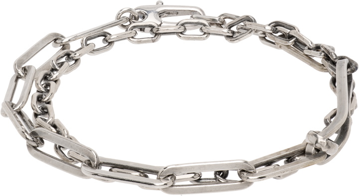 Photo: Title of Work Multi-Link Double Wrap Bracelet