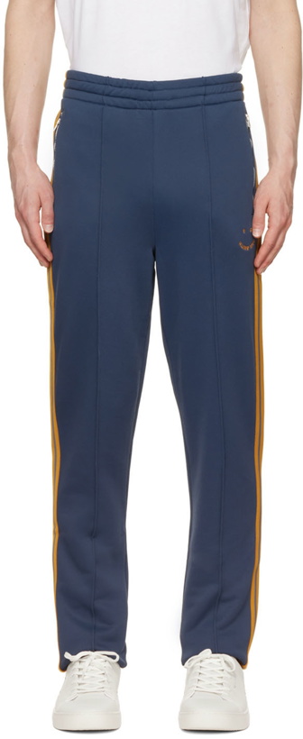 Photo: PS by Paul Smith Blue Happy Track Pants