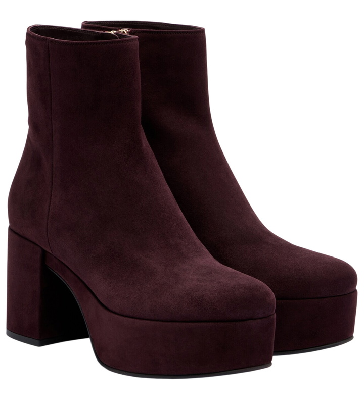 Photo: Gianvito Rossi Sally suede ankle boots