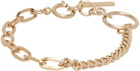 Justine Clenquet SSENSE Exclusive Gold Vesper Bracelet