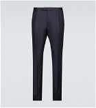 Caruso - Tailored silk and linen pants