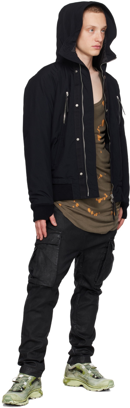 11 by Boris Bidjan Saberi Black J17 Jacket 11 by Boris
