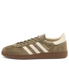 Adidas Men's Handball Spezial in Olive Strata/Cream White
