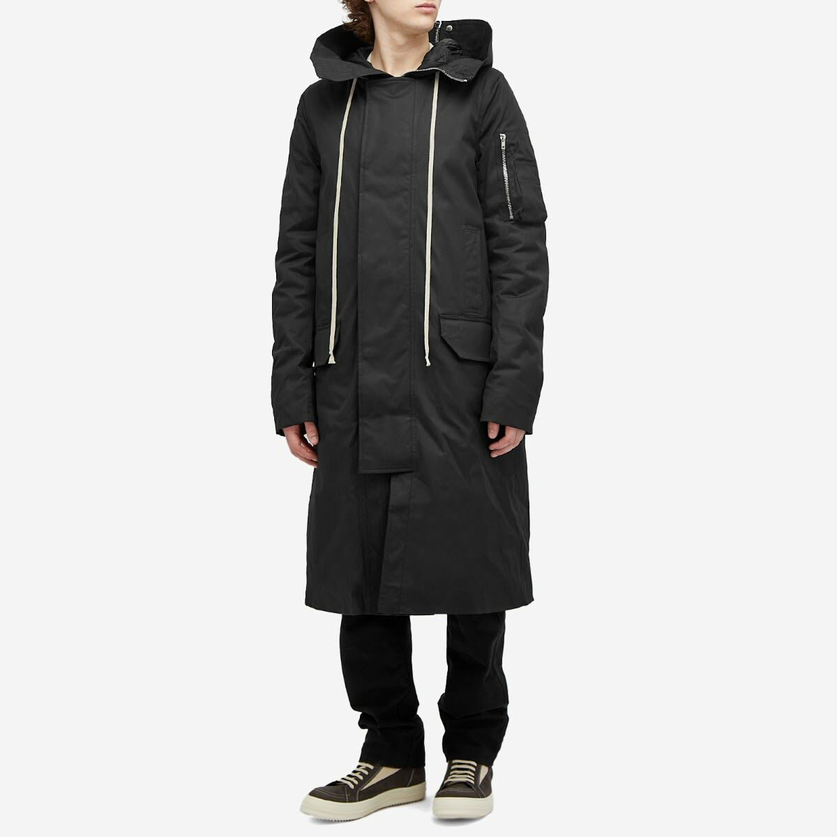 Rick Owens Men's Megaparka in Black