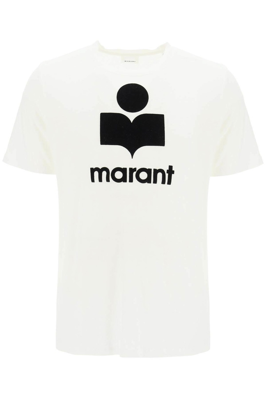 Photo: Isabel Marant Karman Linen Logo T-shirt