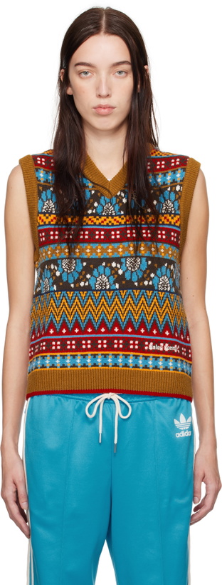 Photo: Wales Bonner Multicolor adidas Originals Edition Knit Sweater