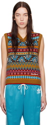 Wales Bonner Multicolor adidas Originals Edition Knit Sweater