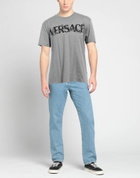Versace Mens T-shirt in Grey