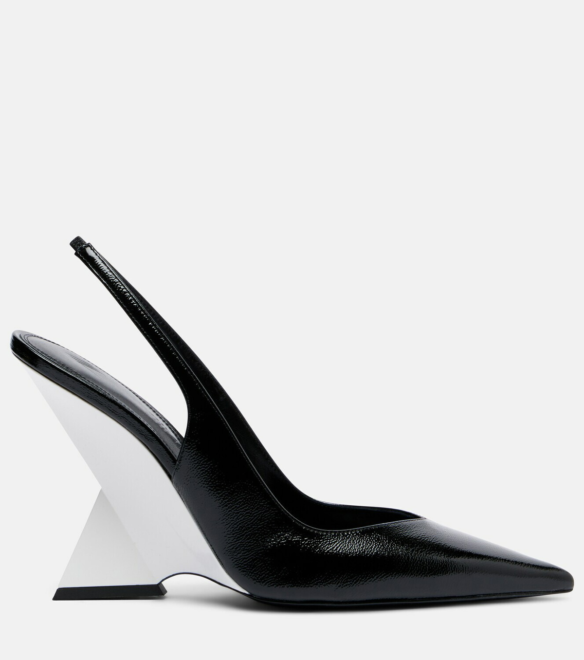 The Attico Cheope leather pumps