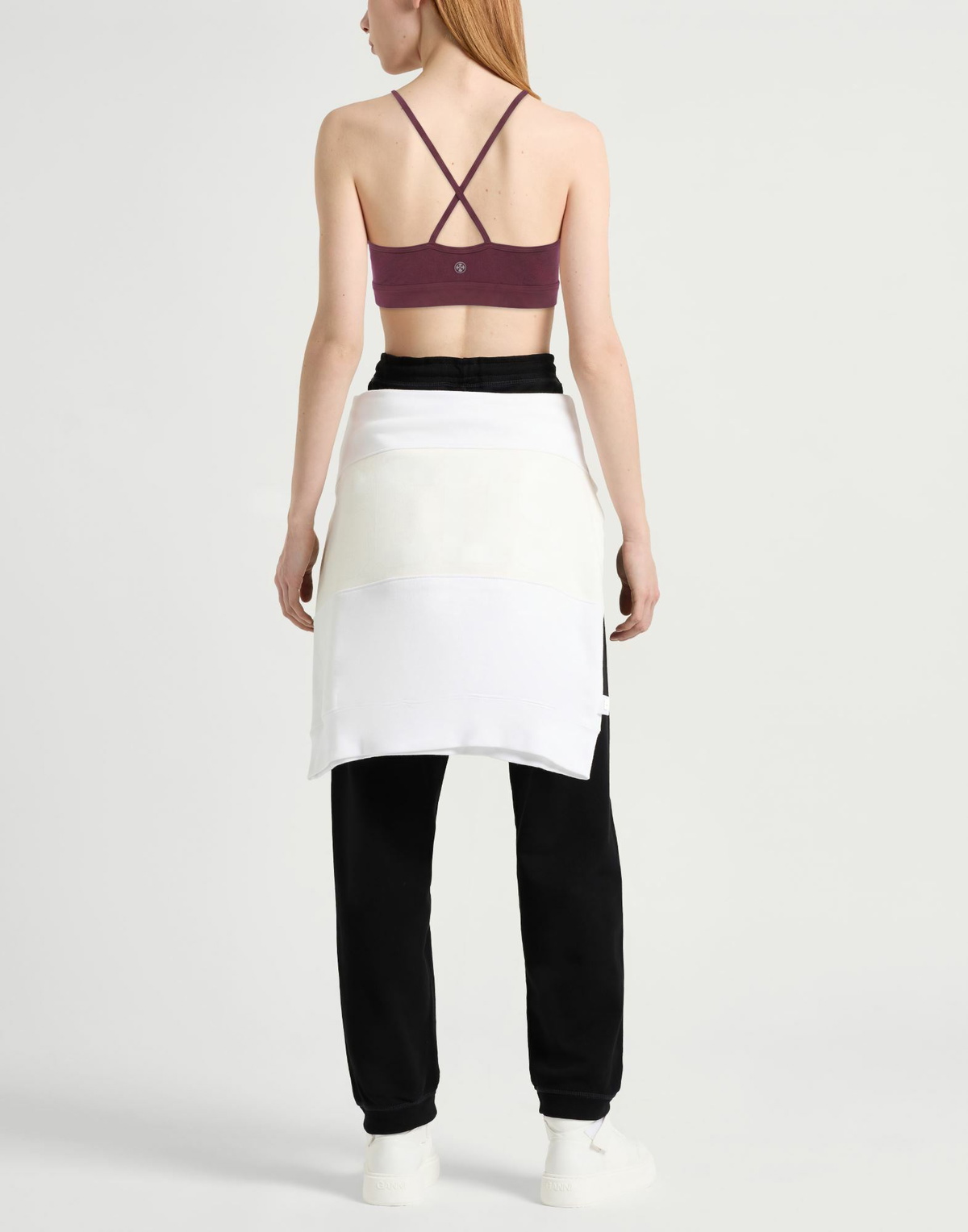 Tory Sport Womens Top Burgundy
