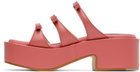 Marge Sherwood Pink Ribbon Sandals