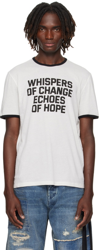 Photo: Ann Demeulemeester Black & White Save the Children Edition Aimar Standard T-Shirt