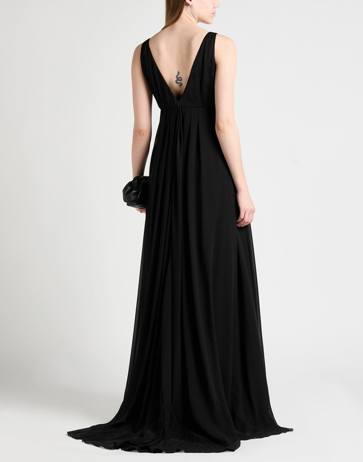 Peserico Womens Maxi dress in Black