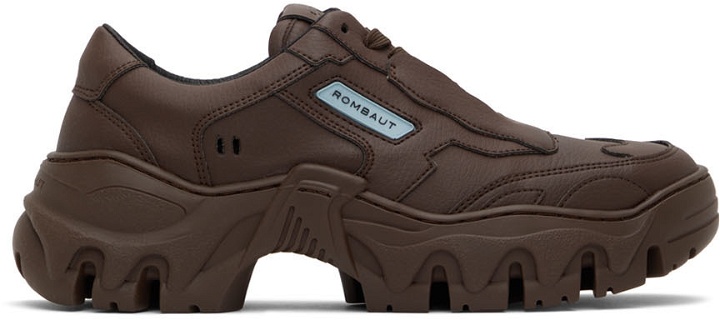 Photo: Rombaut SSENSE Exclusive Brown Boccaccio II Sneakers