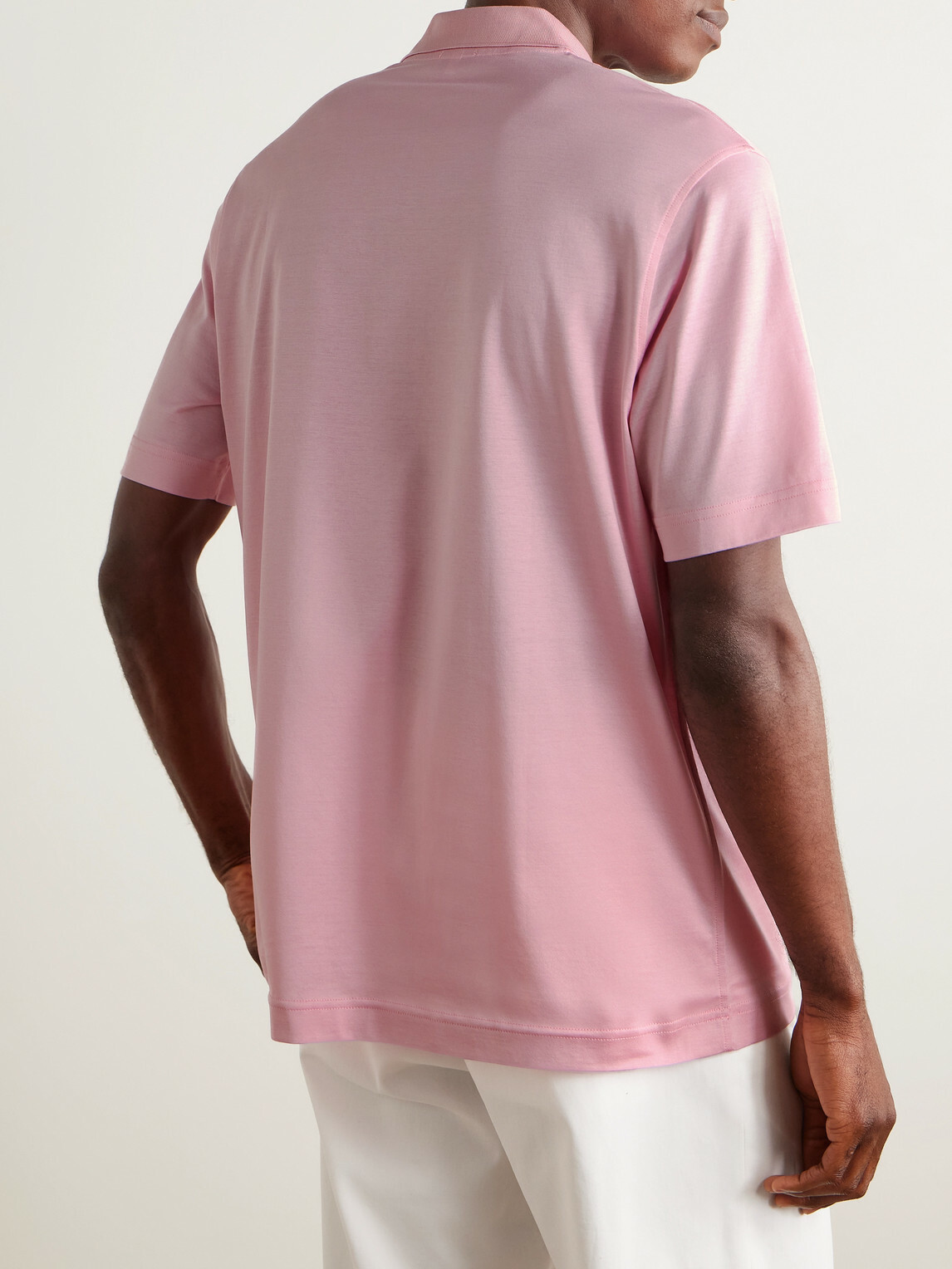 Charvet - Cotton Polo Shirt - Pink