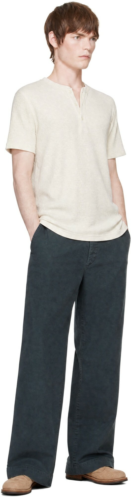 RRL Gray Field Trousers