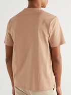 Mr P. - Slub Cotton and Hemp-Blend Jersey T-Shirt - Orange