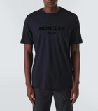 Moncler Logo cotton and cashmere T-shirt