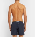 Vilebrequin - Mokami Mid-Length Embroidered Swim Shorts - Men - Navy