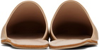 OUR LEGACY Beige Cigarr Slippers