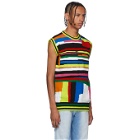 AGR SSENSE Exclusive Multicolor Colorblock Vest