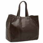 Anine Bing Women's Large Rio Tote Bag in Dark Brown 