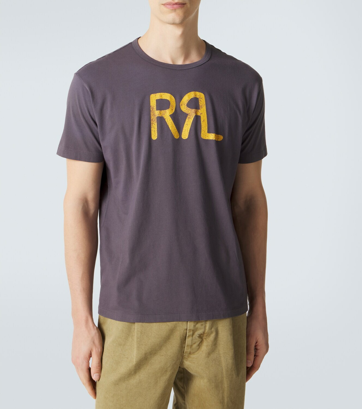 RRL Logo cotton jersey T-shirt