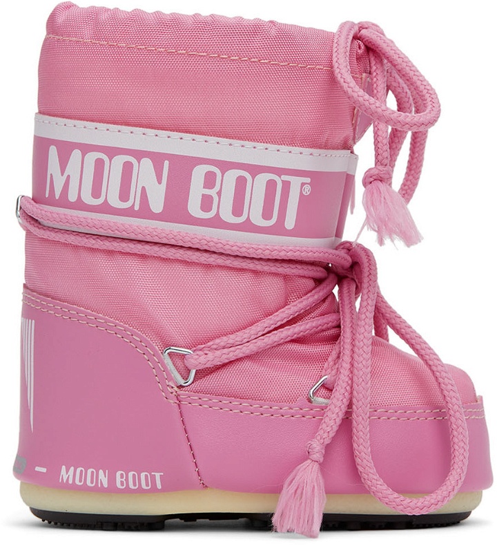 Photo: Moon Boot Baby Pink Mini Icon Snow Boots