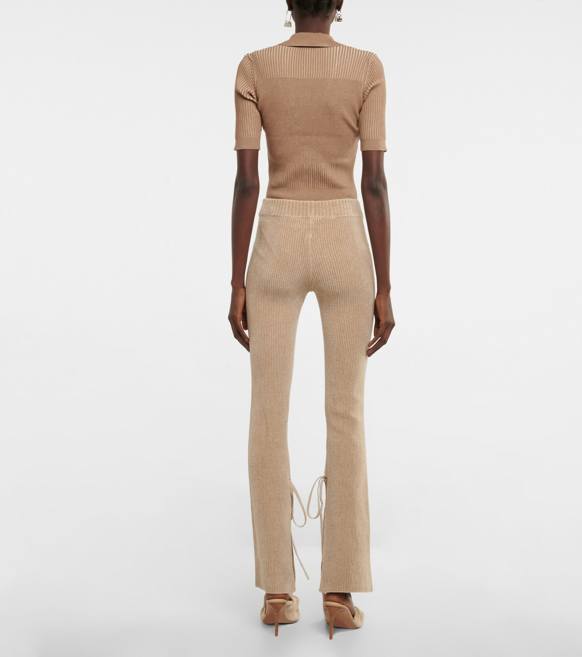 Jacquemus - Le Pantalon Duci ribbed-knit pants Jacquemus